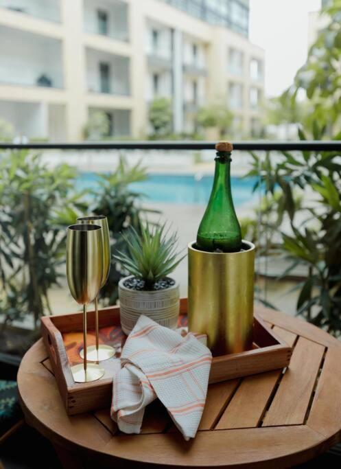 Enjoy Luxury Studio W/Pool @Embassy Gardens Accra Kültér fotó