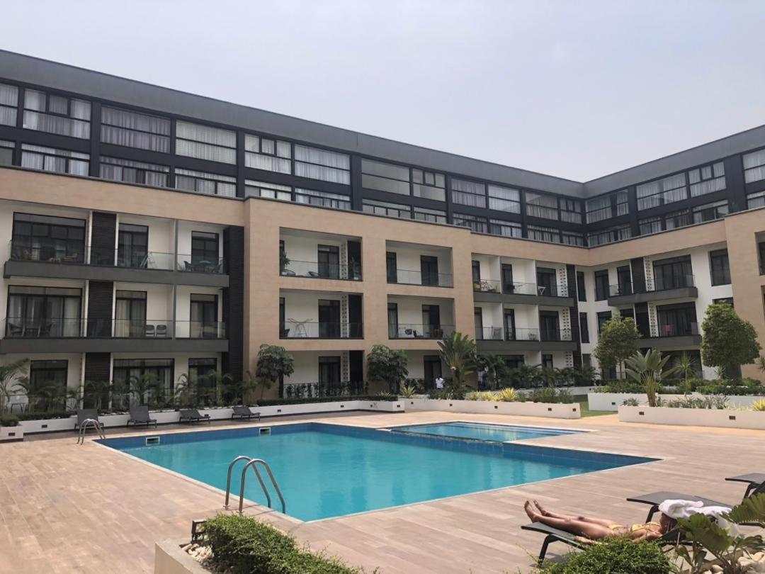 Enjoy Luxury Studio W/Pool @Embassy Gardens Accra Kültér fotó